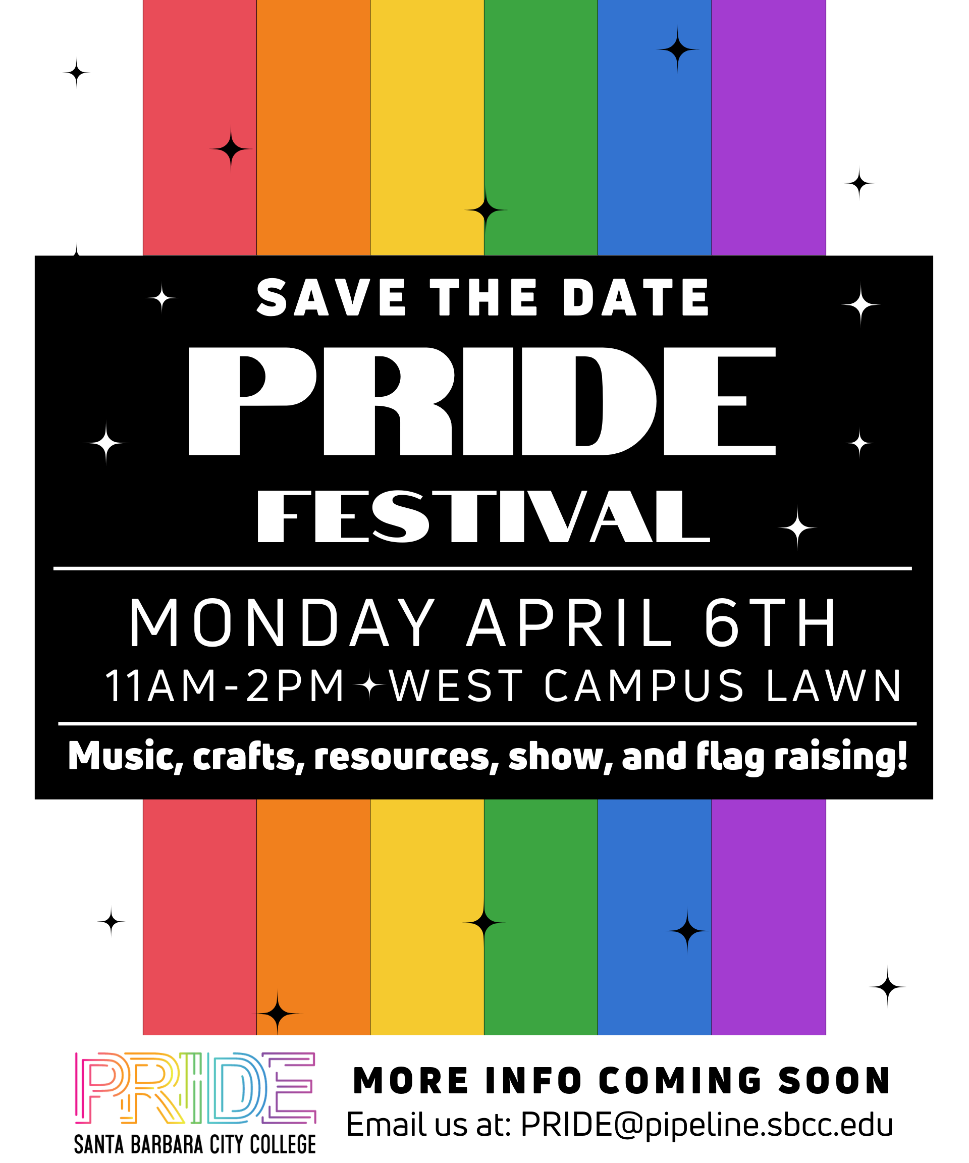 Save the Date for the PRIDE Festival